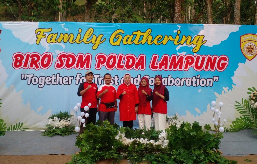 FAMILY GATHERING & OUTBOUND PERSONEL SDM POLDA LAMPUNG
